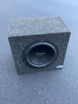 Kenwood sub 10’ 1200watts