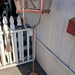 Bird Cage On Stand