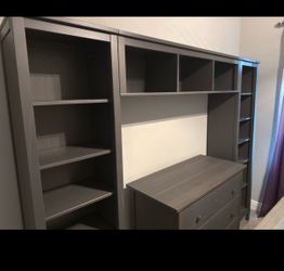IKEA Bookcase Set/tv stand