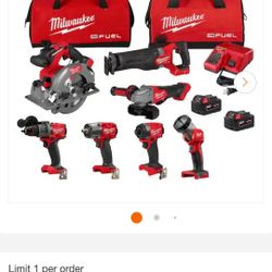 Milwaukee M18 Fuel Brushless Kit