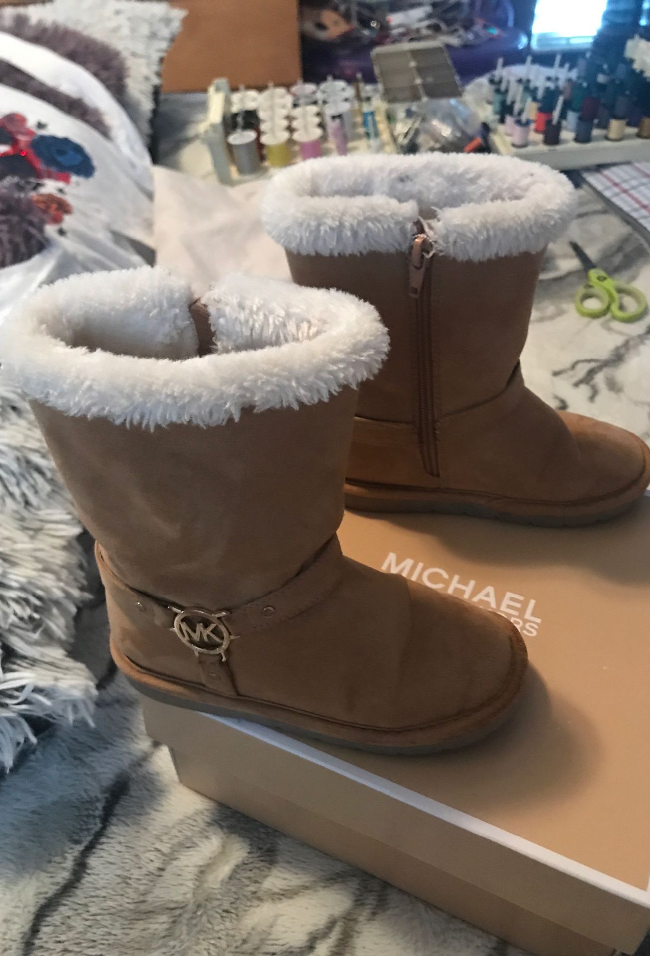 Michaels Kors boots for kids size 11