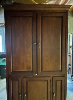 Lexington Solid Cherry Entertainment Cabinet