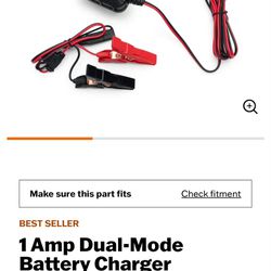HD 1Amp Battery Charger 