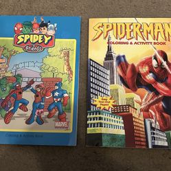 SPIDER-MAN COLORING BOOKS