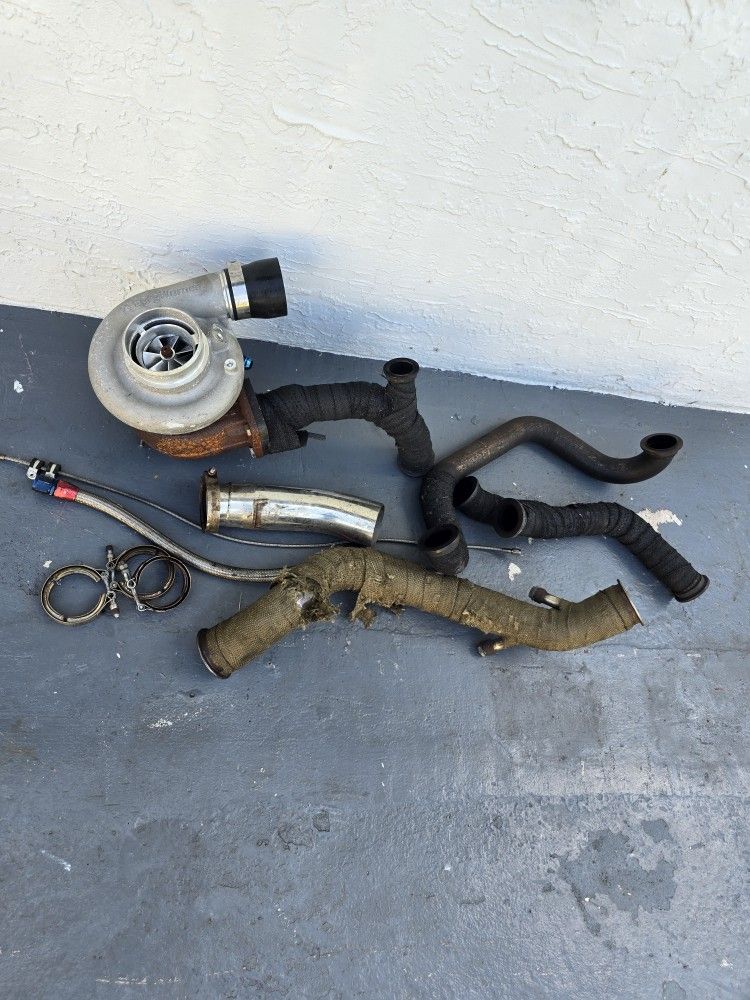 350z Turbo Kit, Just The Hot Side