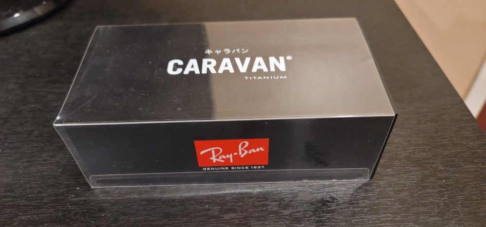 Ray-Ban Caravan Titanium (White Gold) - RB8136M