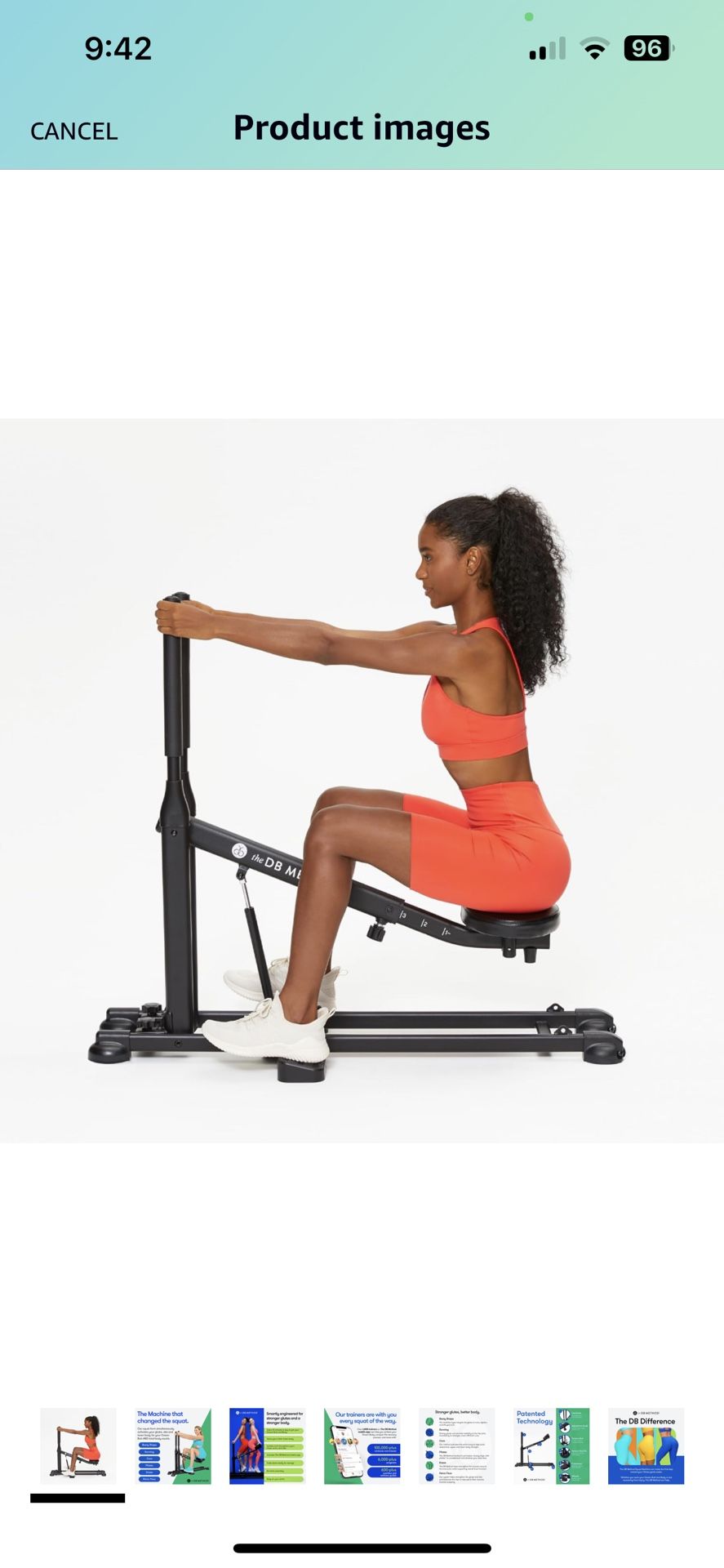 The DB Method Squat Machine, Workout Equipment for Home Gym