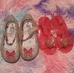 Toddler Girl Spring / Summer Jelly Sandals Size 9