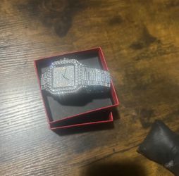 Moissanite Cartier Watch 