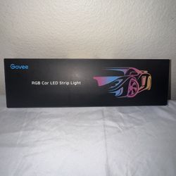 Govee Interior Car Lights, LED Car Strip Lights with Two-Line Waterproof Design,