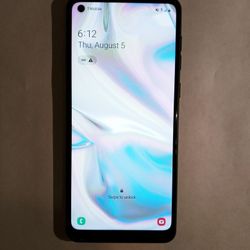 Black Samsung A21 Phone