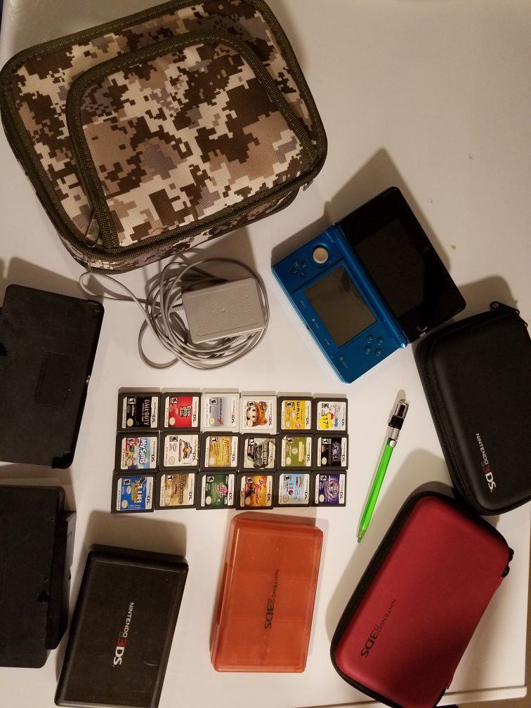 3ds with games and more
