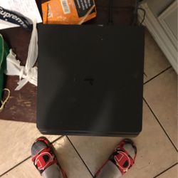 Play Station 4  Slim  All Black 