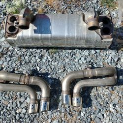 2002 360 Spider Stock Exhaust System 