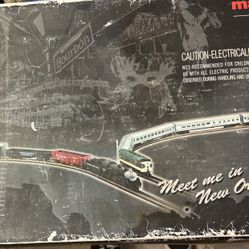 VINTAGE TRAIN - MARKLIN MINI-CLUB "Z" SCALE "MEET ME IN NEW ORLEANS" DELUXE TRAIN SET-GORGEOUS!