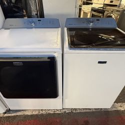 Bravos xl washer and dryer set $480 3 months warranty close delivery