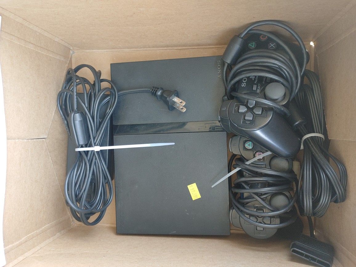 Ps2 Slim For Parts Or Repair Sold As Is.