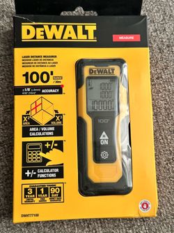 Dewalt Laser Distance Measurer