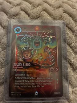Lorcana Sulley & Boo Enchanted 229 (Attack of the Vine)