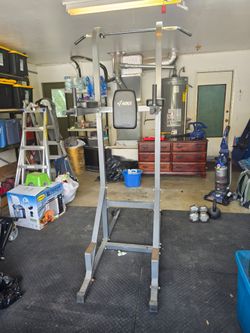 Pull up/dip rack