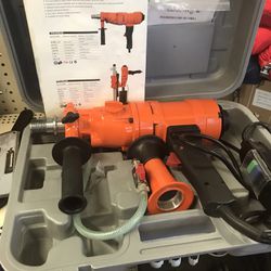 Hand Held Concrete Drill Will Hold Up To A 3 1/2 Bits On Sale While They Last For $250 We Are In Van Nuys Only 6 Available 