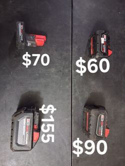 Milwaukee m12 5.0 battery $70 buy sale trdae