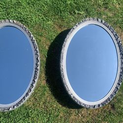 Antique - Two Mirrors - Medicine Cabinet