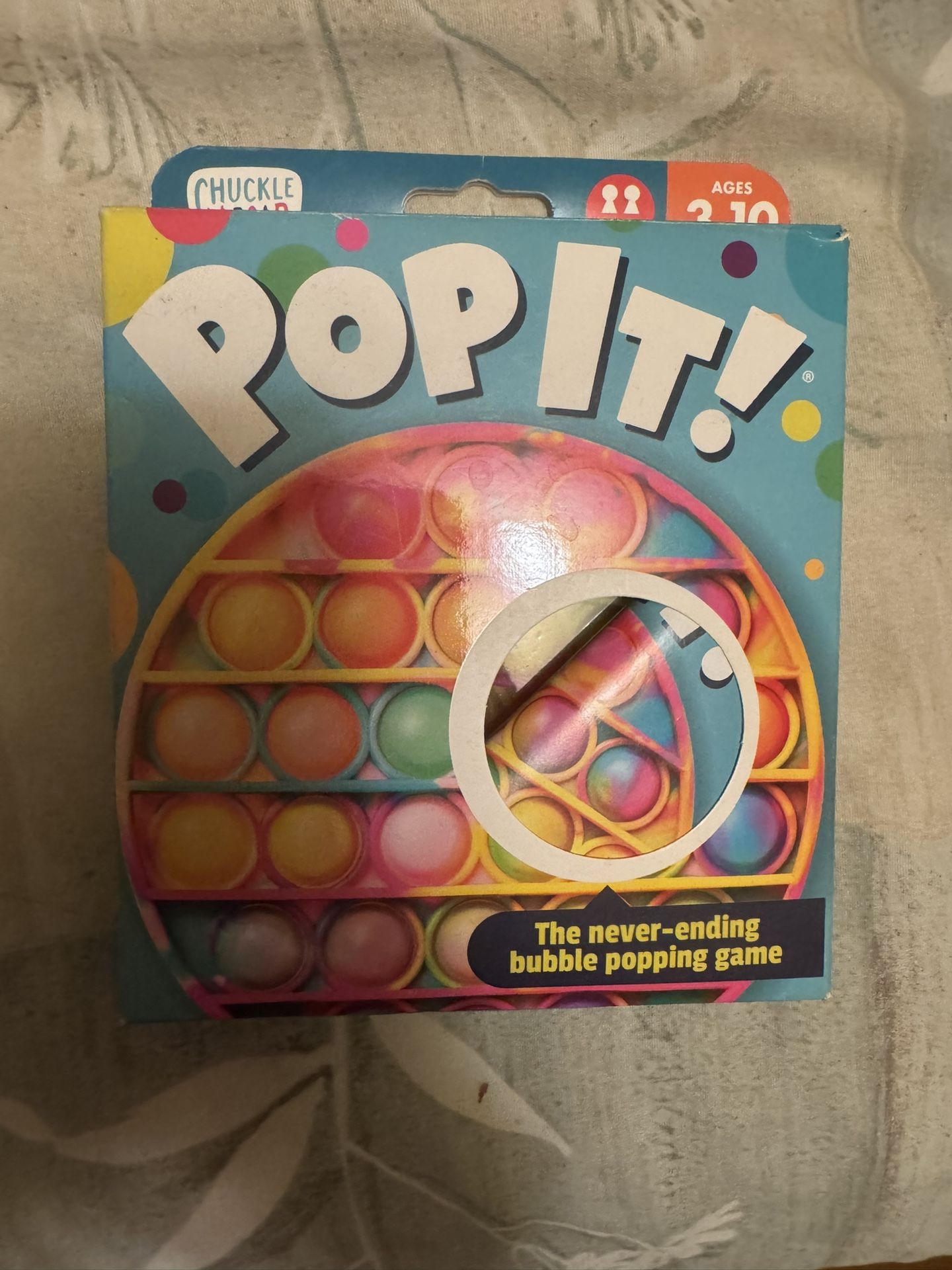 Toy…Pop It. Chuckle & Roar Pop It! Fidget and Sensory Game - 