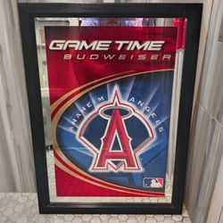 Anaheim Angels Bar Mirror