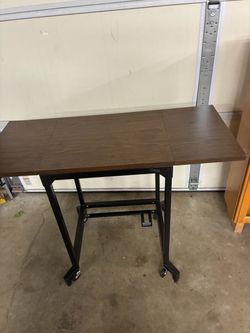 Typewriter stand, vintage made of metal