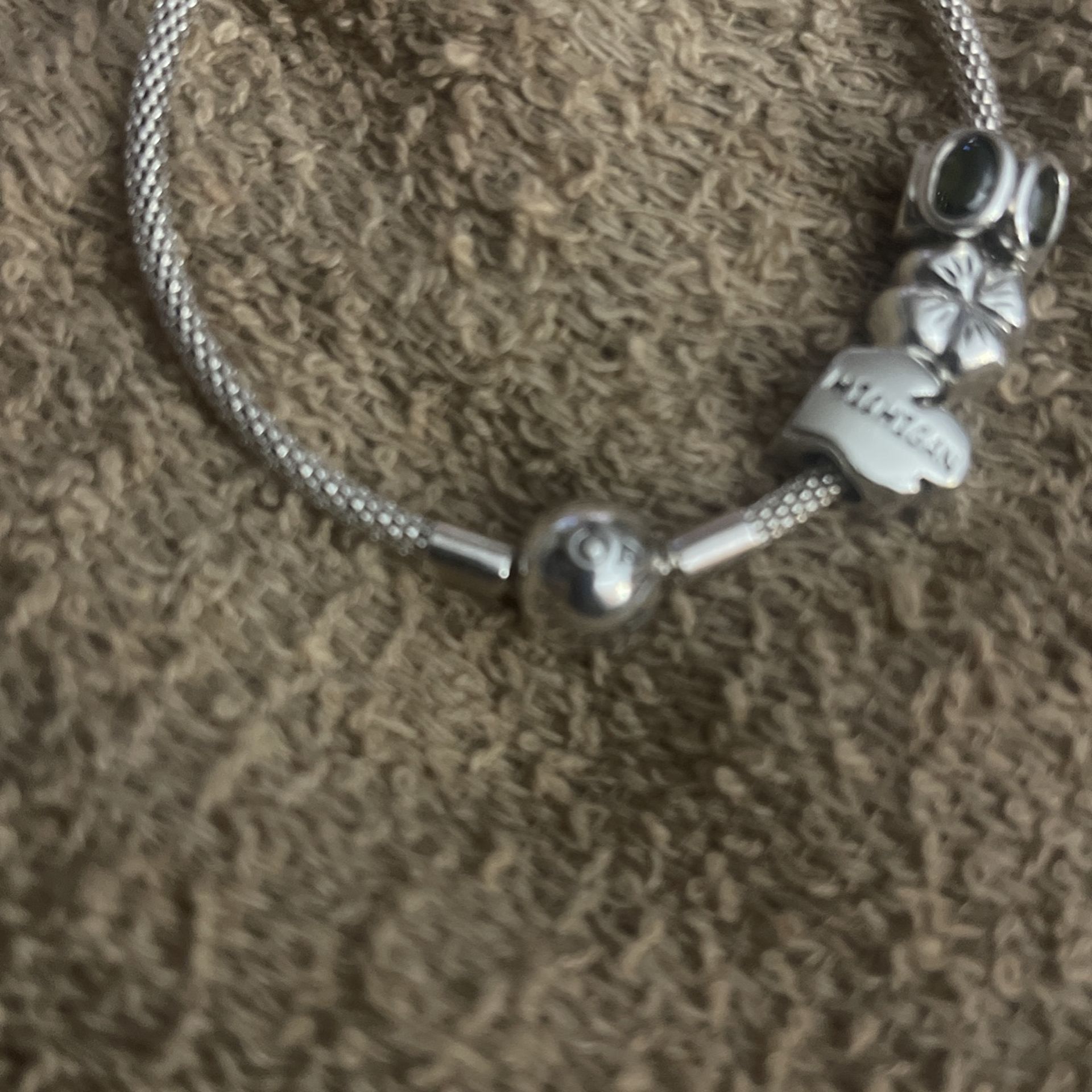 Pandora Mash Sterling Silver Bracelet Combo Comes With 3 charm’s Jewelry & Accessories