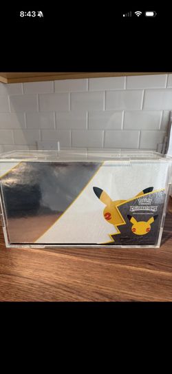 Pokemon 25th Anniversary Celebrations Box Ultra Premium Collection UPC - SEALED with Acrylic Case