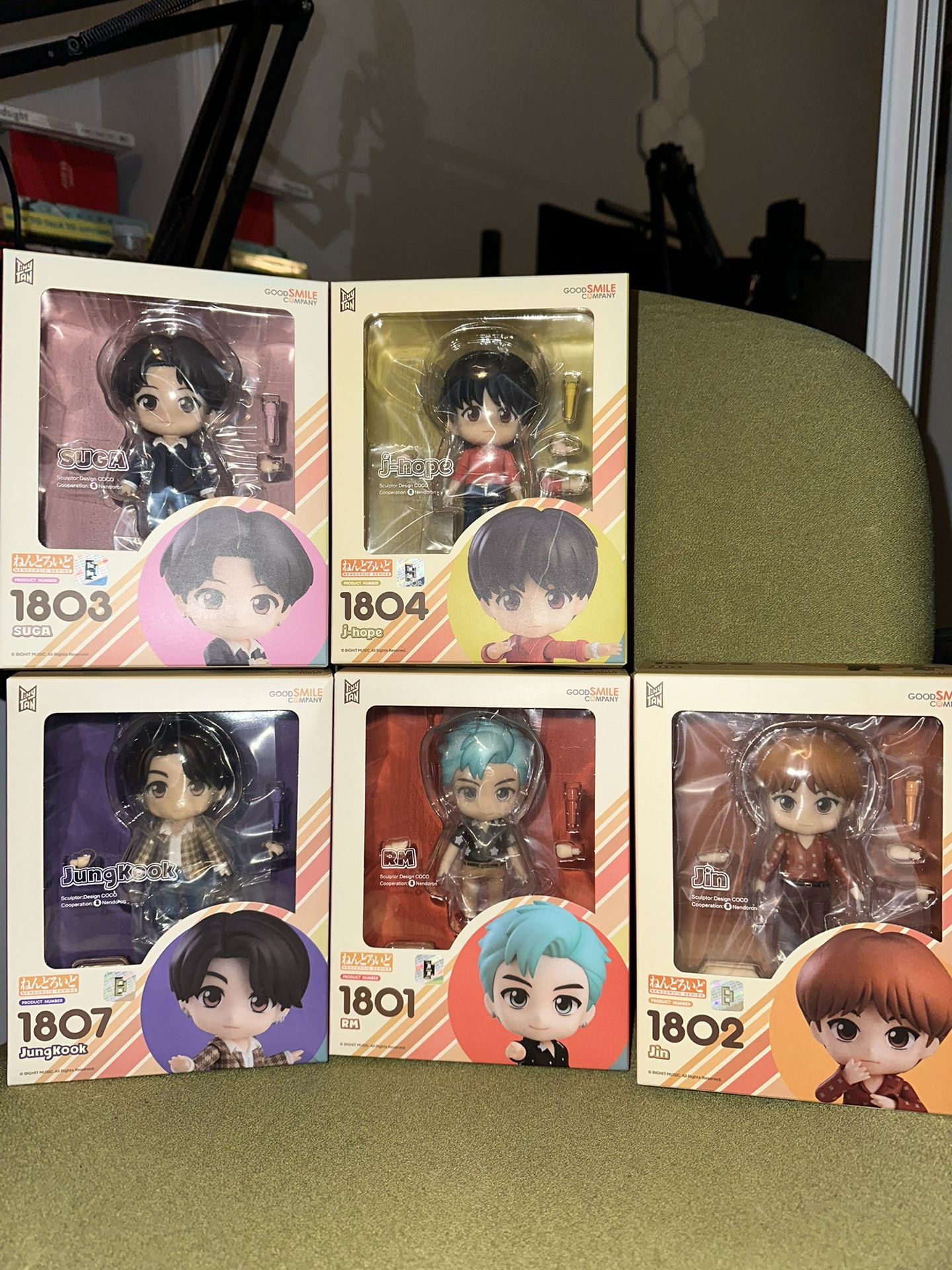 BTS Nendoroids Set