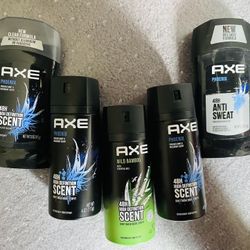 Axe deodorant ~ $5 each 