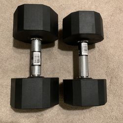 Ethos Dumbbells - Single 45 and Single 35 - $1/Pound