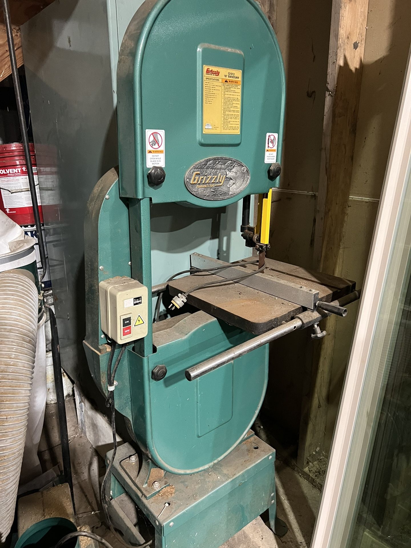 Grizzly G1012 18 BANDSAW for Sale in Centralia, WA OfferUp