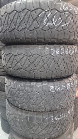 265/65R/17 Nitto Ridge Grappler