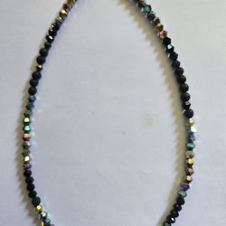 SWAROVSKI BEAD  TRENDSETTER CHOKER NECKLACE ACCESSORY CASUALTO DRESS JEWELRY 