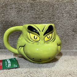 New Christmas Grinch Ceramic Mug 16 oz.