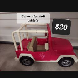 Generation Doll Vehicle 18 In 