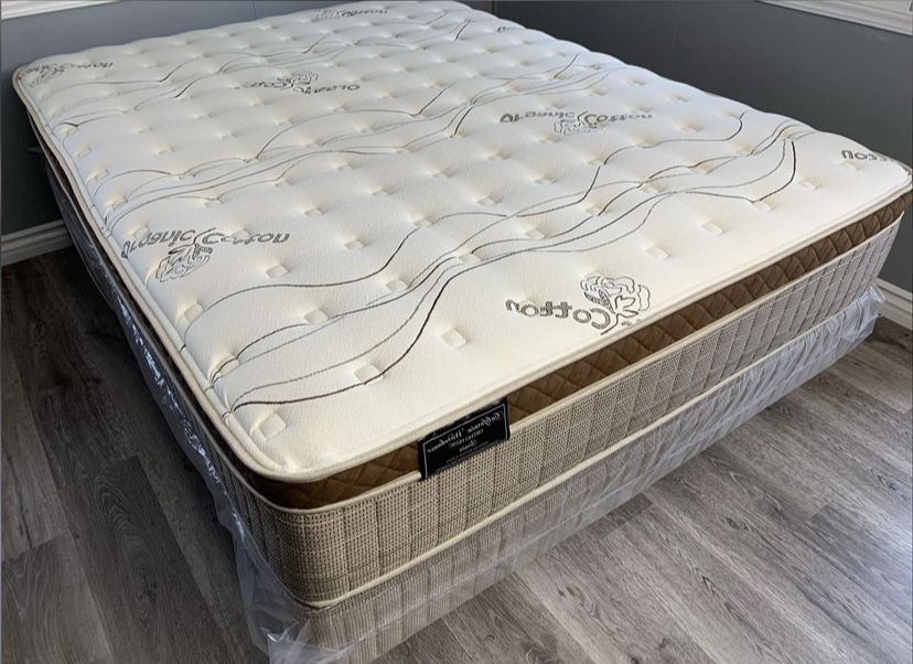 Ck Organic Cloud Edition Europillow Top 12inch Matres!