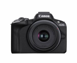 Canon EOS R50 RF-S18-45mm F4.5-6.3mm IS STM Kit: Mirrorless Wi-Fi Digital Camera