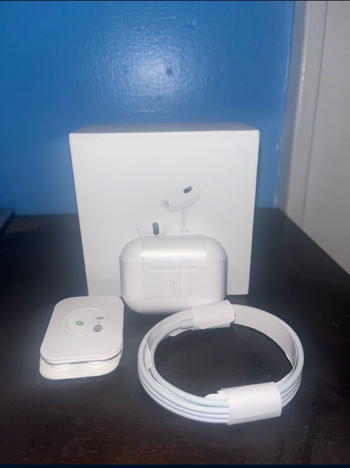 Apple AirPods Pro 2nd Generation with MagSafe Wireless Charging Case - White