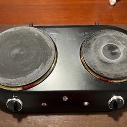 DOUBLE ELECTRIC BURNER $25