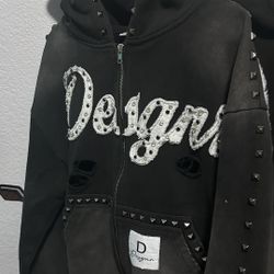 Brand New All Black Brand Hoodie 