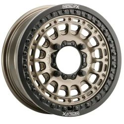 HUGE SALE ON METAL FX 15" Beadlock wheels 4PC For RZR CAN AM HONDA YAMAHA KAWASAKI SPEED UTV SXS (WE FINANCE)