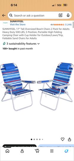 2 pack beach chairs