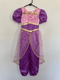 Girls Rapunzel Princess Costume Jumpsuit Size 6/8