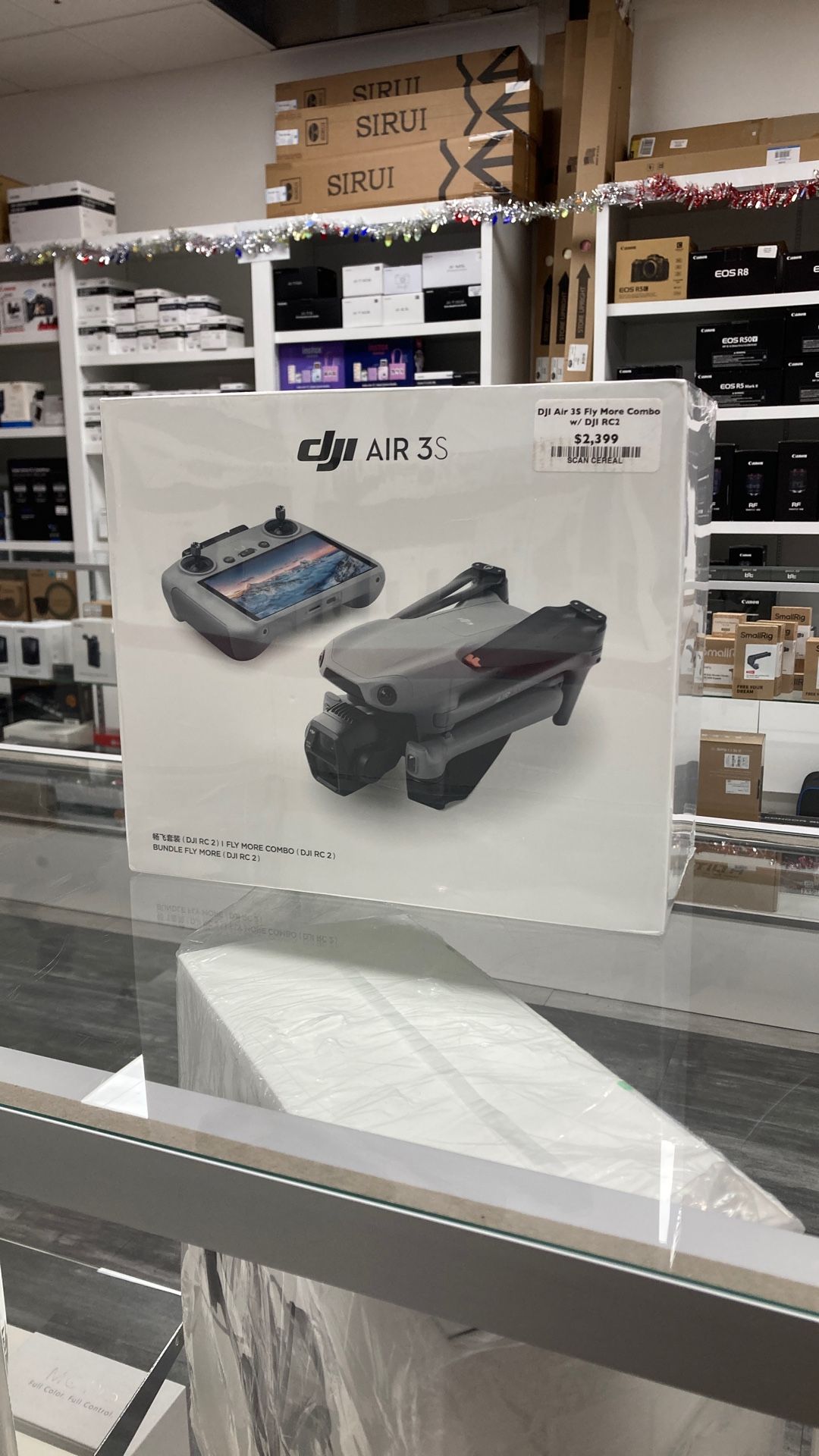 DJI Air 3S Fly More Combo w/ RC 2 Remote