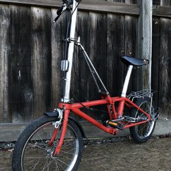 Vintage Dahon Folding Bicycle 3 Speed Tern. Brompton.